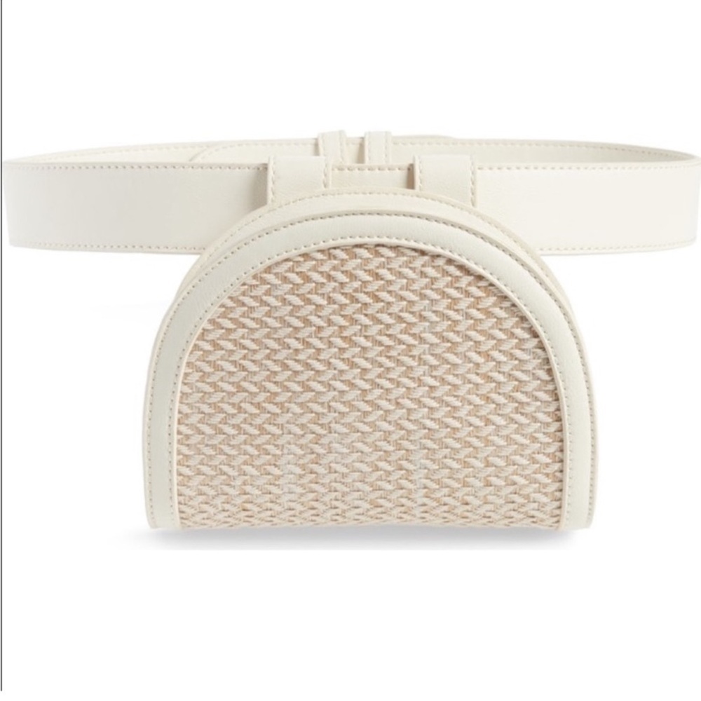 LEITH Woven Belt Bag